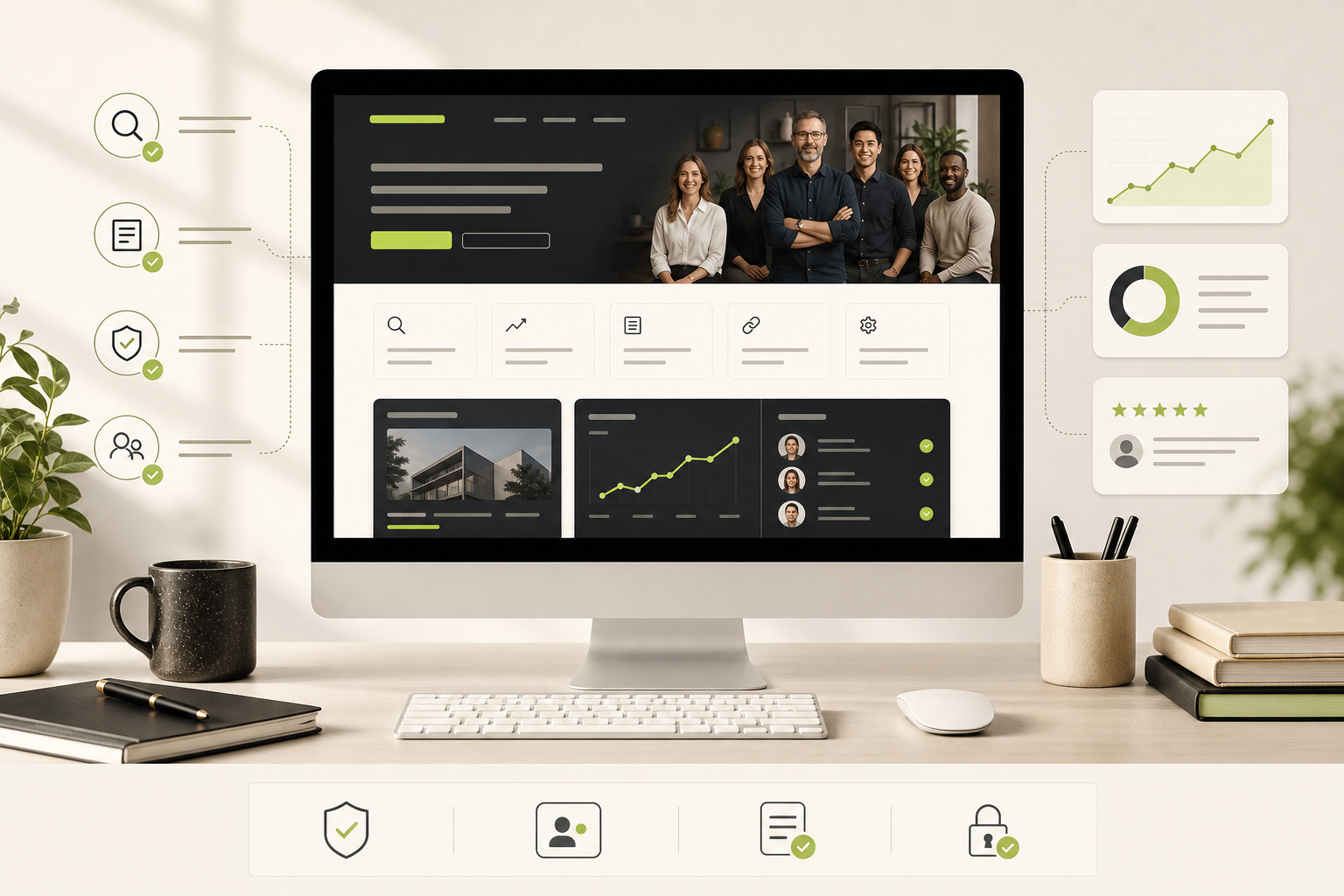 A focused portfolio website presenting selected work, role fit, resume, and a clear contact action